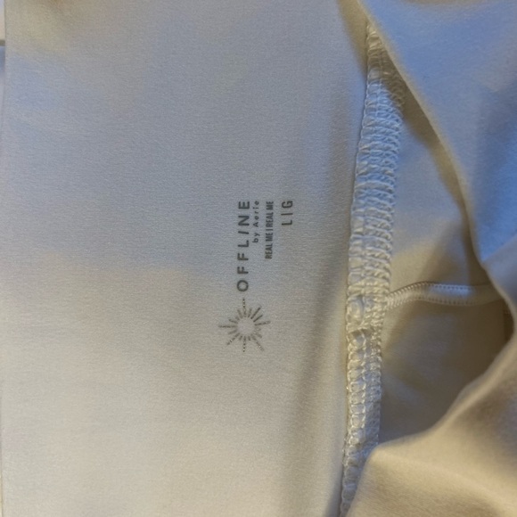 Aerie Crisp White Pleated Skort - Picture 8 of 12